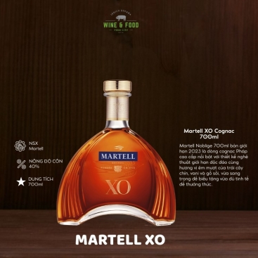 Rượu Martell XO Cognac 700ml chính hãng