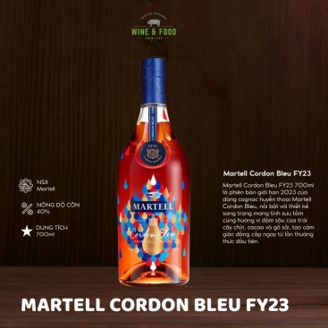 Rượu Martell Cordon Bleu FY23 700ml chính hãng