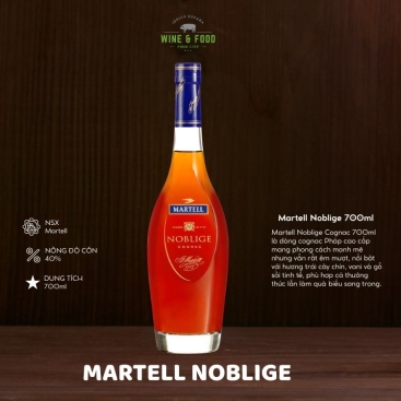 Rượu Martell Noblige Cognac 700ml chính hãng