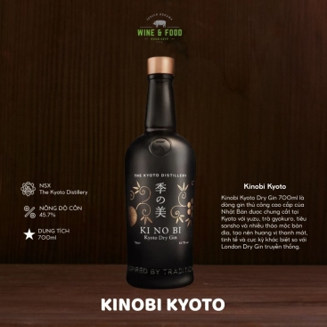 Rượu Kinobi Kyoto Dry Gin 700ml chính hãng 