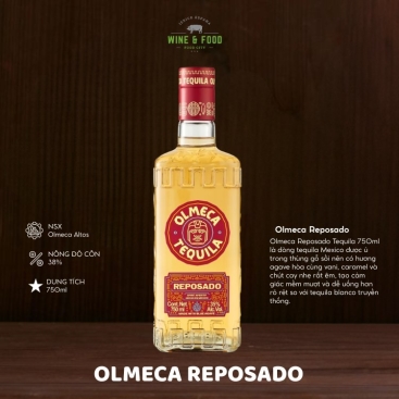 Rượu Olmeca Reposado Tequila 750ml chính hãng