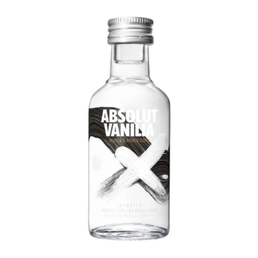 Rượu Absolut Vanilla Vodka Mini 50ml 