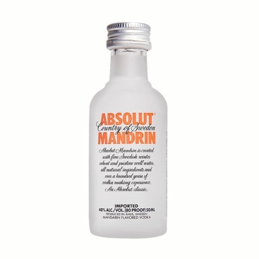 Rượu Absolut Mandrin Mini Vodka 50ml