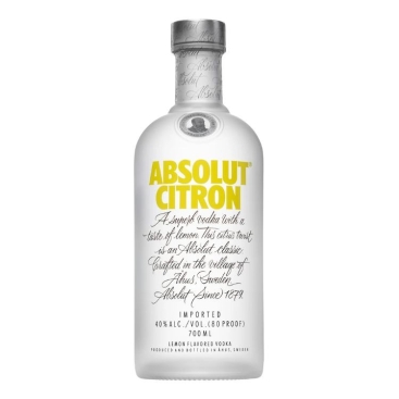 Rượu Absolut Citron Vodka 700ml 