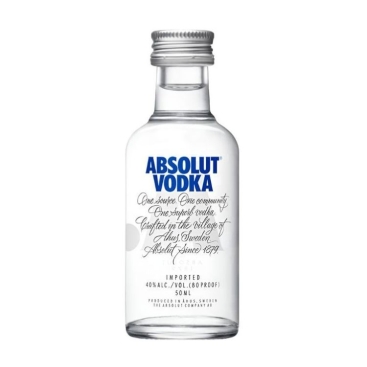 Rượu Absolut Original Vodka Mini 50ml 