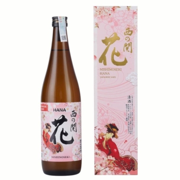 Rượu Sake Nishinoseki Hana 70 Futsushu 720ml 15%