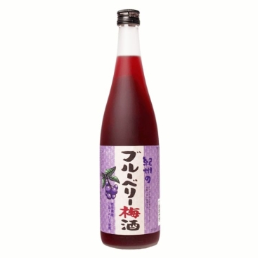 Rượu mơ Nhật Bản Nakano Blueberry vị việt quất 720ml 12%