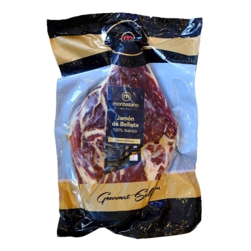Đùi sau Bellota không xương Montesano Iberico - Montesano Iberico Bellota Jamon boneless pure 100% 