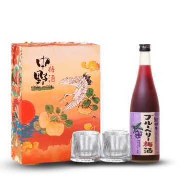 Quà Tết rượu mơ vị việt quất Kishu No Buruberi Umeshu 720ml